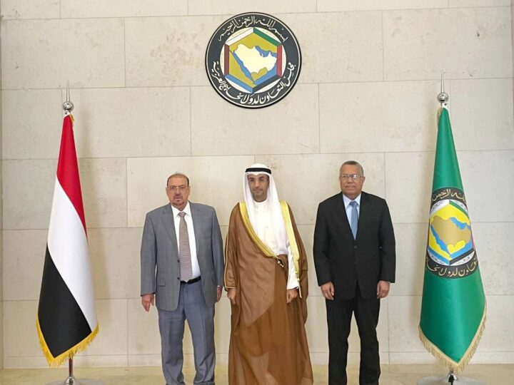 الأمين العام يستقبل رئيسي مجلسي النواب والشورى في اليمن